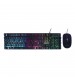 Kit de Teclado e Mouse Gamer Exbom BK-G550